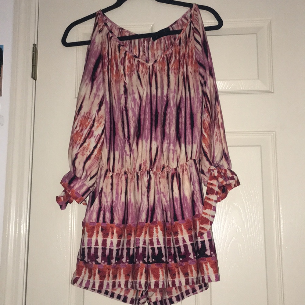 Printed Romper